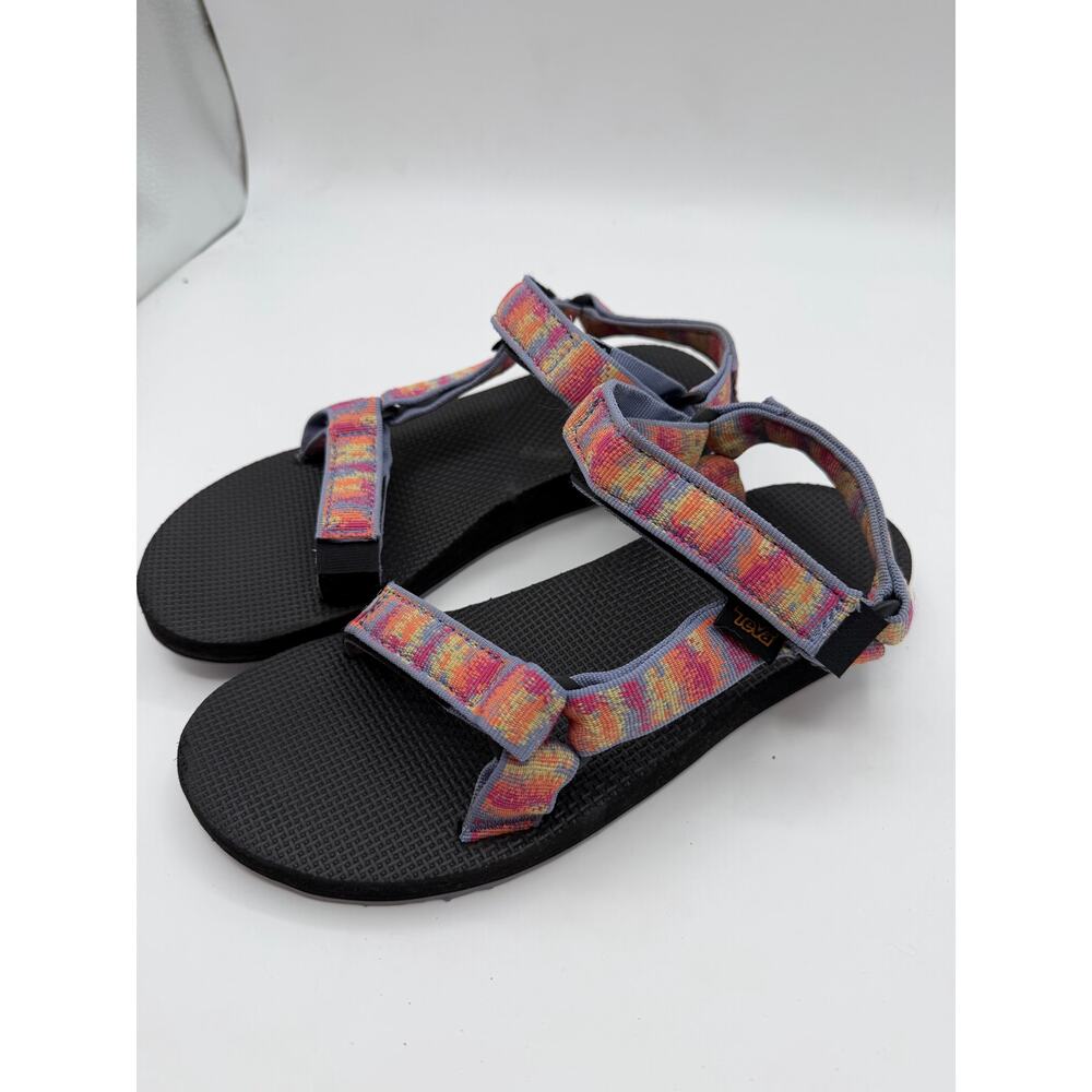 Teva Original Universal Womens Size 8 Sandals Multicolor Hiking Strappy EUC
